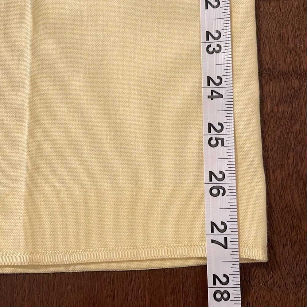 NWT Sigrid Olsen Yellow Sun fruit Banana Mixed Cotton Blend Pant Sz. 6 - Picture 12 of 17